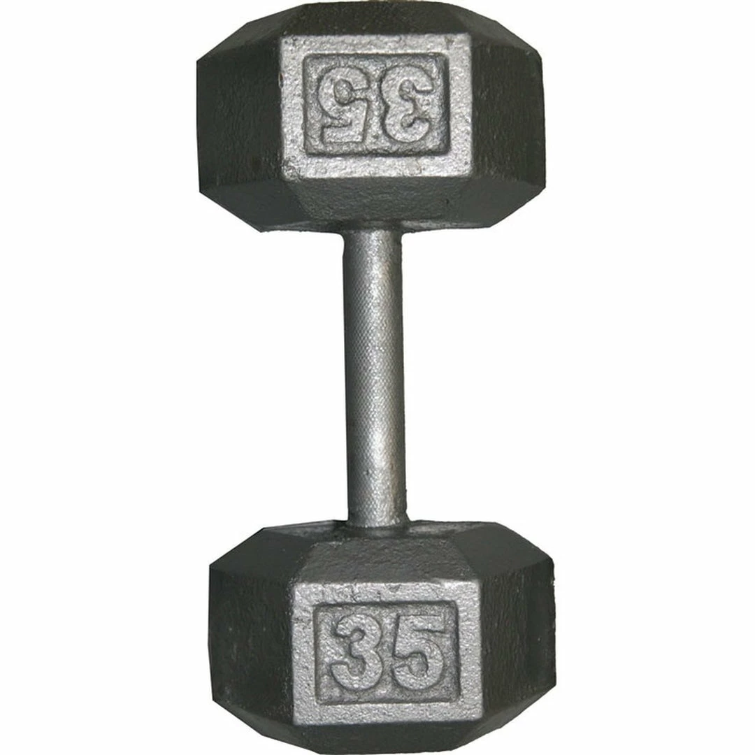 York 35 Lb Hex Dumbells Exercise 3 York 35 Lb Hex Dumbells Exercise