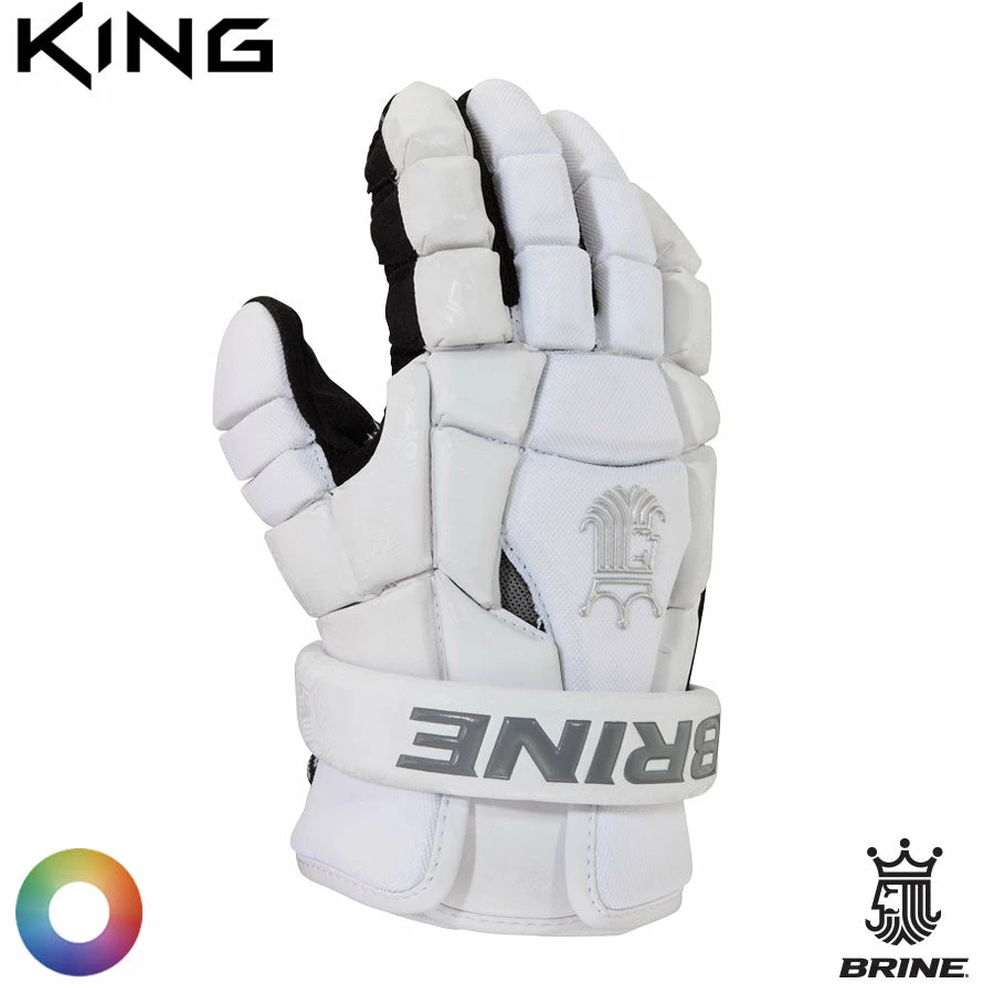 Brine Junior King Superlite Lacrosse Gloves 4 Brine Junior King Superlite Lacrosse Gloves