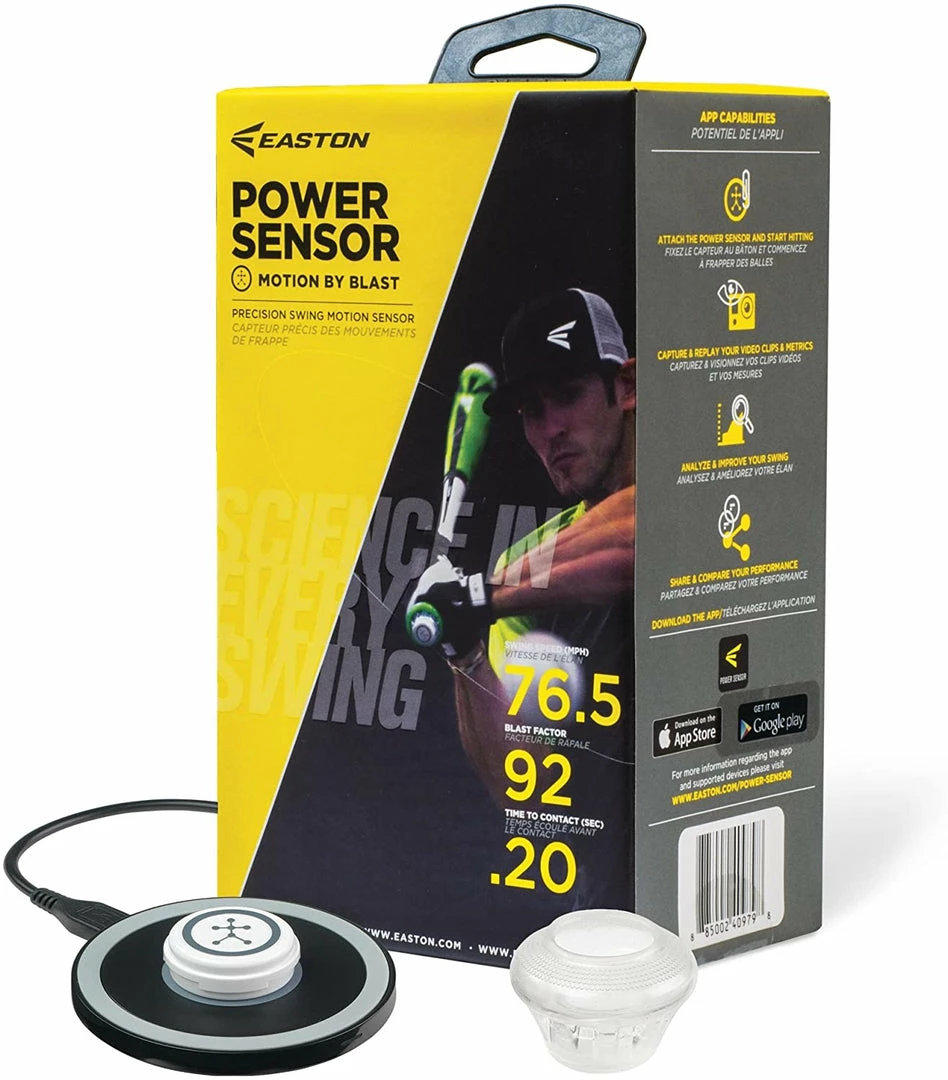 Baseball Easton Power Sensor Swing Motion Sensor 3 Baseball Easton Power Sensor Swing Motion Sensor