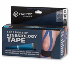 Pro-Tec Kinesiology Tape Y-Cut And Single Strip