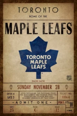 Wincraft NHL Big Ticket Banner Licensed