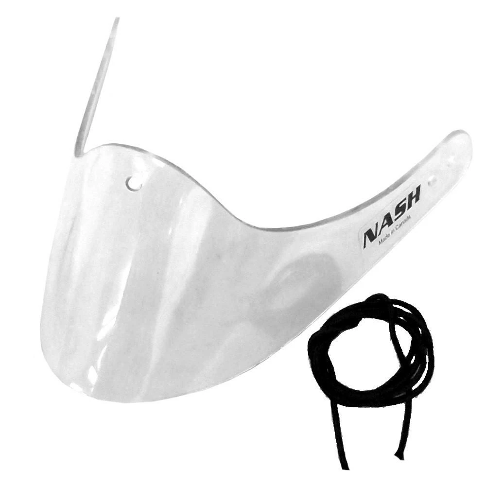 Nash Senior Lexan Goalie Throat Guard 3 Nash Senior Lexan Goalie Throat Guard