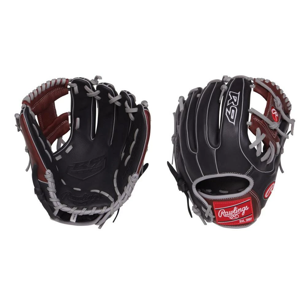 Baseball Rawlings R9314-2BSG R9 11.5" Ball Glove 3 Baseball Rawlings R9314-2BSG R9 11.5" Ball Glove