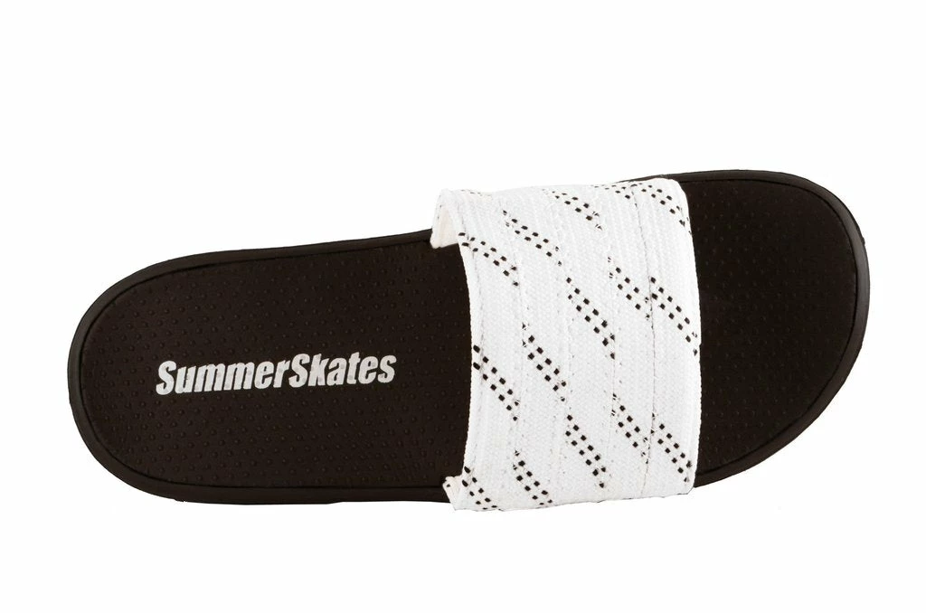 Summer Skates Senior Sandals (White-Black) 3 Summer Skates Senior Sandals (White-Black)