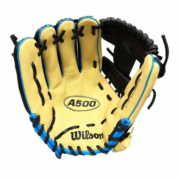 Baseball Wilson A500 11.5" Ball Glove Full Right 3 Baseball Wilson A500 11.5" Ball Glove Full Right