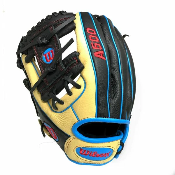 Baseball Wilson A500 11.5" Ball Glove Full Right 4 Baseball Wilson A500 11.5" Ball Glove Full Right