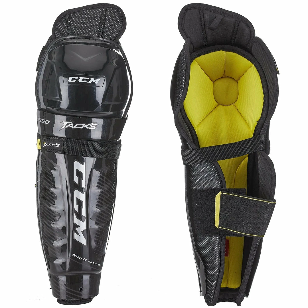 CCM Junior 9550 Hockey Shin Pads 3 CCM Junior 9550 Hockey Shin Pads